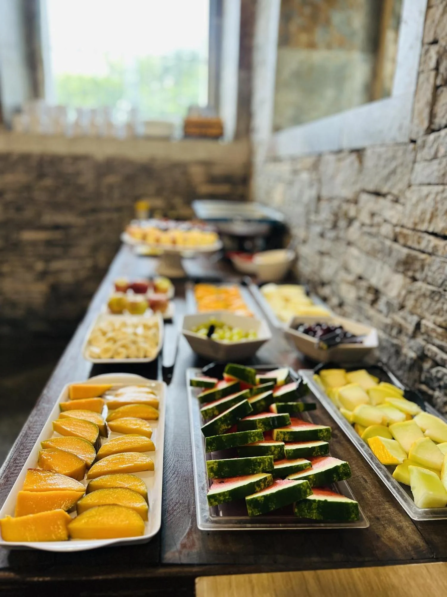Breakfast, with room to linger
