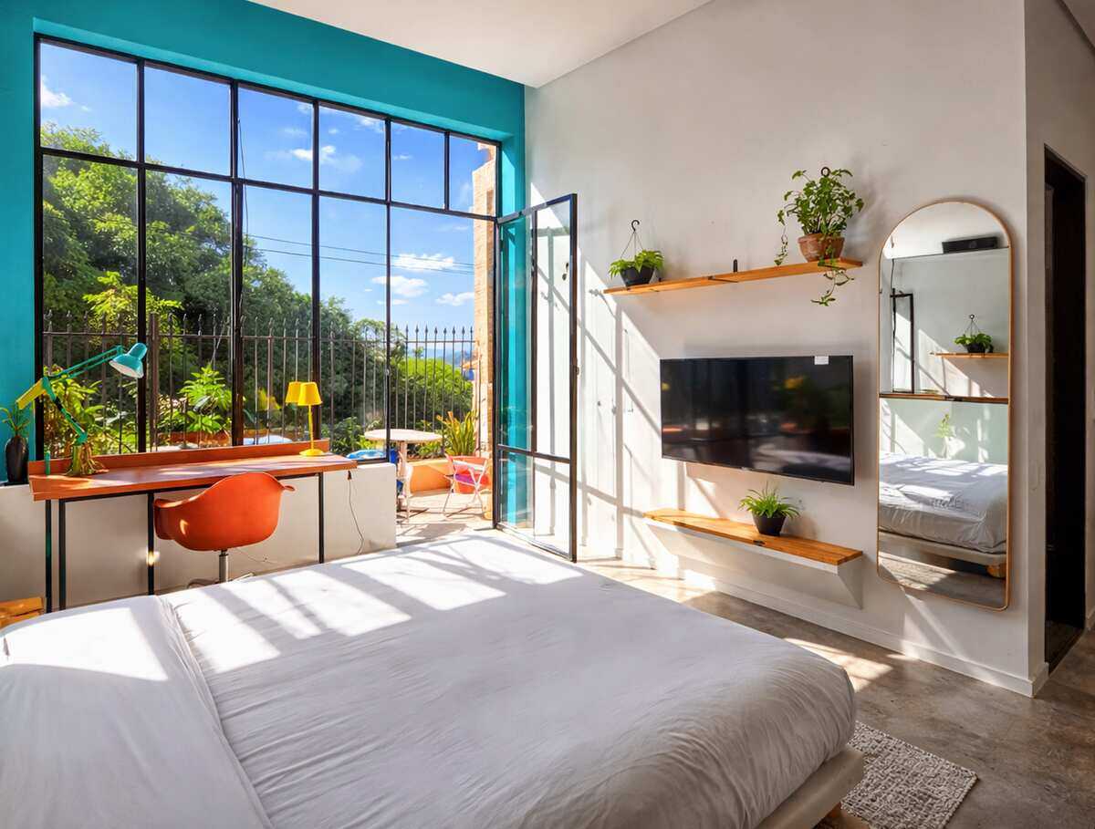 The terrace room