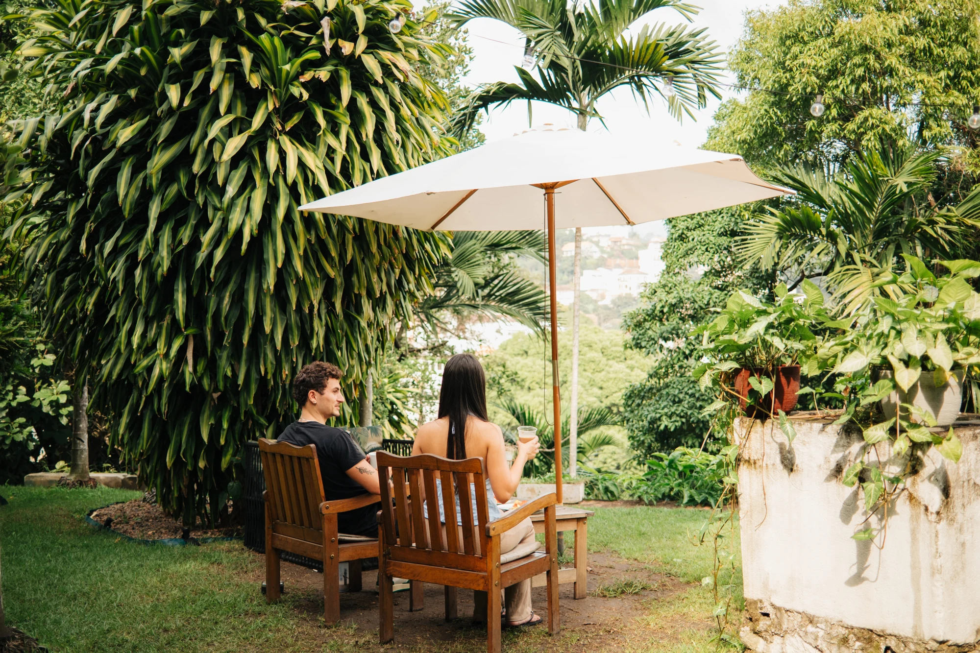 Conversations in the garden